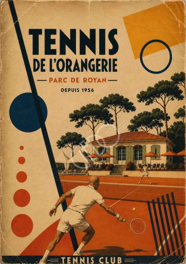 L'orangerie tennis de l' orangerie. Royan