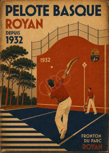 fronton du parc